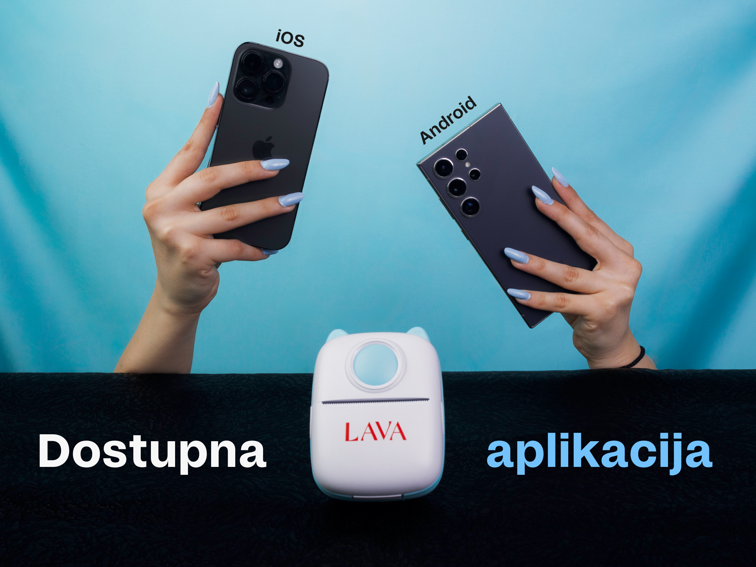 LAVA Mini Printer je dostupan za iOS i Android uređaje preko aplikacije Walkprint