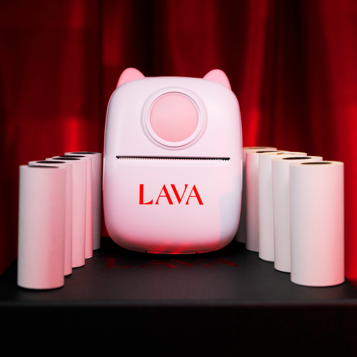 LAVA Mini Printer uz standardne i samoljepljive termo rolne sa strana