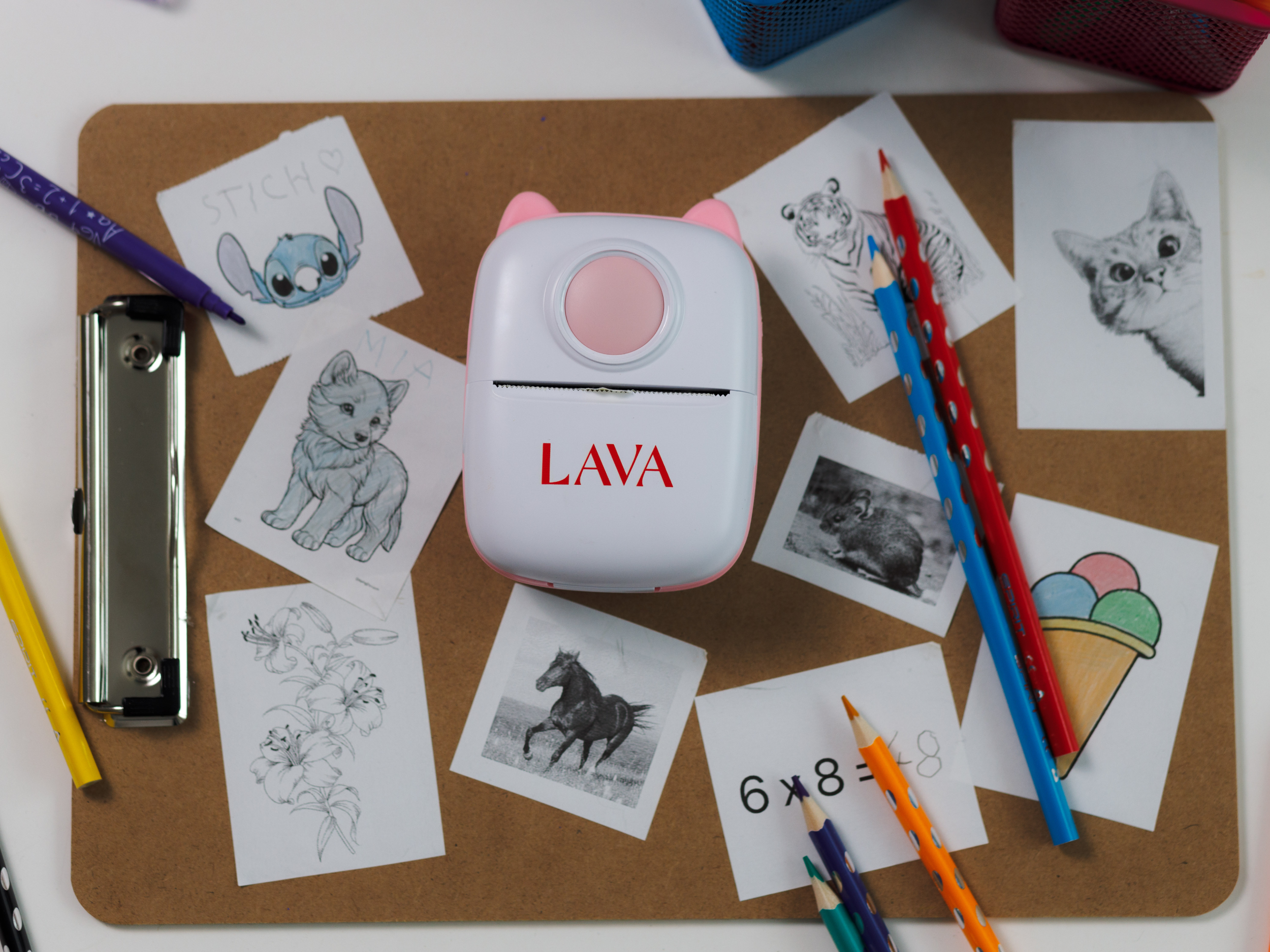 LAVA Mini Printer je odličan poklon za dijete da razvija maštu i kreativnost kroz igru